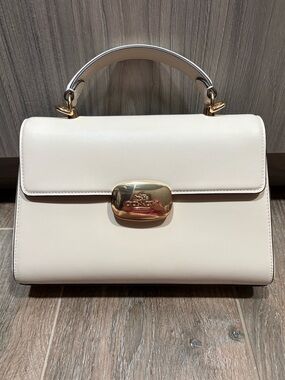 Coach Bag with Gold Hardware